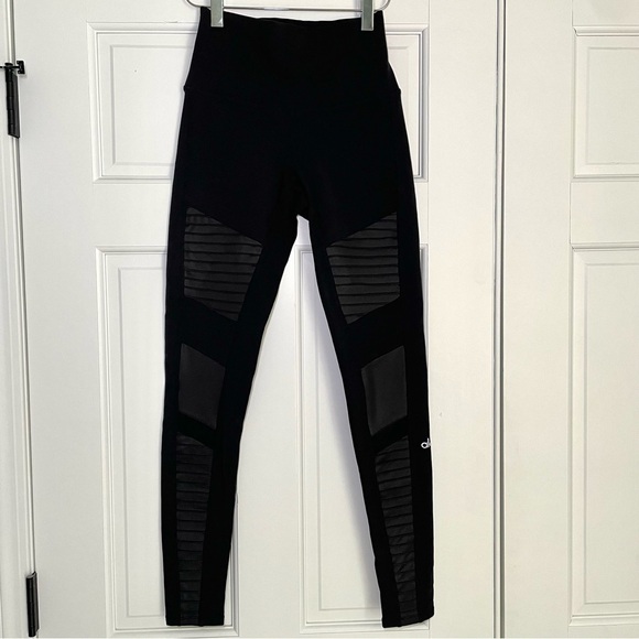 Alo Yoga High-Waist Moto Legging Black XS - Picture 2 of 12